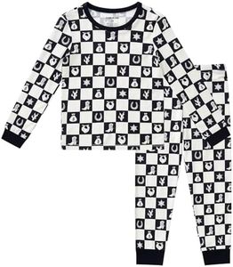 pureborn Baby Viscose from Bamboo Pajamas Set Western Impression 12-18M