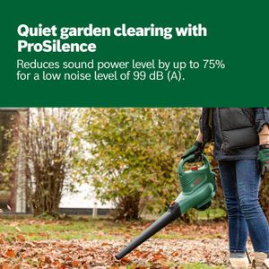 Bosch Electric Leaf Blower and Vacuum – Lightweight Garden Tool