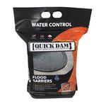 Quick Dam QD65-4 Water Activated 5ft Flood Barrier, Black