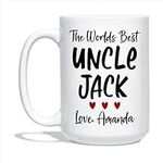 Custom Mug Gift for Best Uncle with