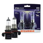 Sylvania H13 XV XtraVision Halogen Headlight Bulb (Low/High Beam), (Pack of 2)