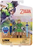 Nintendo Legend of Zelda 4" Link Figure with Sword and Shield