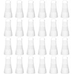 BOUBONI 36 Pack Kids Apron bulk with 2 Pockets Adjustable Chef Art Apron Kids Painting Aprons for Cooking Baking Painting Crafting Grilling Activity(White)