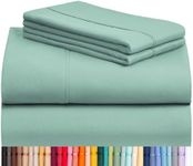 LuxClub 6 PC Queen Sheet Set, Breat
