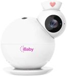 iBaby i6 Contactless Breathing & Movement Monitor with 2k Video, Colour Night Vision, AI Powered Crying & Temperature Alerts, Moveable Camera, 2 Way Audio, Moonlight Projector, Baby Analytics App