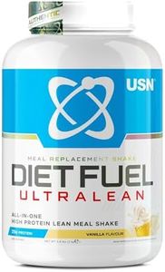 USN Diet Fuel Vanilla UltraLean 2 kg, Diet Protein Powders, Weight Control & Meal Replacement Shake Powder