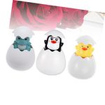 3pcs Girls Watertub Hatching Boys Spray Sprinkler Infants Pool Dinosaur Animals Eggs Baby Bath Sprinkling Shower Adorable Bathtub Tub and Cup Animal Water Swimming Toddlers