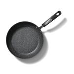 Starfrit The Rock 28 cm (11") Non-Stick Fry Pan - Durable Forged Aluminum - Oven Safe - PFOA Free - Easy to Clean - Black