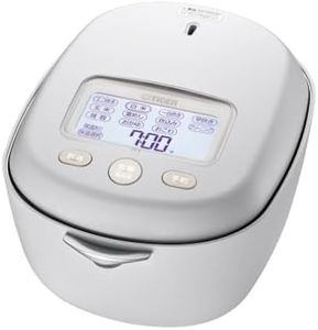 Tiger TIGER JRX-T100-WT [Earthen Pot Pressure IH Jar Rice Cooker Freshly Cooked 100th Anniversary Model Earthen Pot Awahi Cooker 5.5 Cups Moon White] 100V