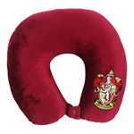 Northwest House Gryffindor Applique Travel Neck Pillow, 12" x 13" x 3", Multicolor