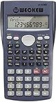 WECKEW Scientific Calculator, Engineering Scientific Calculator with 240 Function 2-Line LCD Display - Suitable for School Students, Teachers and Business Use (Navy blue)