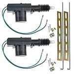 InstallGear IGDLA-2 Universal Car Power Door Lock Actuators 12-Volt Motor (2 Pack) | Car Lock - Door Lock Actuator - Unlock Car Door Kit - Door Actuator 12v