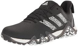 adidas Men's Codechaos 22 Golf Shoe, Core Black/Ftwr White/Grey Five, 10