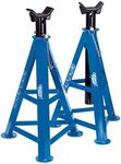 Draper 54722 Expert Axle Stand, 6 Ton Capacity, 870mm Height, Blue, Pack of 2