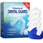 Mouth Guard for Teeth Grinding, Mouth Guard for Sleeping Stop Teeth Grinding at Night, Teeth Grinding Mouth Guard for Prevent Teeth Grinding, Reusebale 2 Sizes, 4Pcs