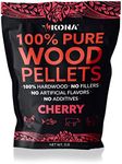 Kona 100% Cherry Smoker Pellets, Intended for Ninja Woodfire Outdoor Grill, 2 lb Resealable Bag