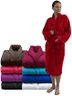 Zuper Duper Towel Bathrobe And Shawl Dressing Gown 100% Egyptian Luxury Cotton – Terry Spa Robe Women Men For Holiday Shower & Hotel (S-M, Wine)