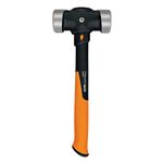 Fiskars PRO 750660-1001 IsoCore 4 lb Double Flat Face Sledge Hammer (14")