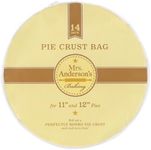 Mrs. Anderson's Baking Easy No-Mess Pie Crust Maker Bag, Rolls 14-Inch Crust for 11 to 12-Inch Pies