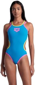 ARENA One Women's Sports Swimsuit Double Cross Back MaxLife One Piece Pool Racing Training Competitive Swim Bathing Suit