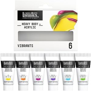 Liquitex Professional Acrylic Heavy Body Set of 6 x 22 ml Vibrant Colours