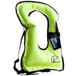 Rrtizan Unisex Adult Portable Inflatable Canvas Life Jacket Snorkel Vest …