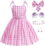 Pink Costume Dress for Girls Movie 