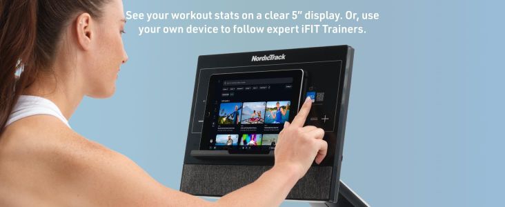 NordicTrack RW300 Rower – Black Folding Indoor Rowing Machine