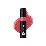 SUGAR Cosmetics Partner In Shine Transferproof Glossy Lipstick | Lasts upto 24hrs | Transferproof & Smudgeproof - 3ml - 06 Rouge Rueda