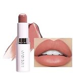 Tinted Lip Balm,Matte Moisturising Lip Gloss,Lip Balm Lipstick Natural Gloss Finish,Full Coverage Lip Balm Crayon,Lipgloss Hydrating Vitamin E Core (#01)