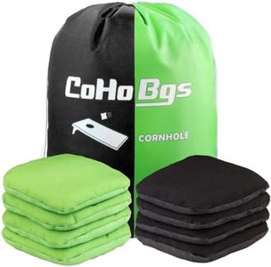 Cornhole Bags Set of 8 – Official Professional Dual-Sided Regulation Bean Bags