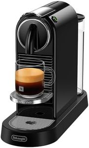 De'Longhi Nespresso CitiZ EN167.B, Automatic Coffee Machine, Single-Serve Capsule Coffee Machine, Welcome Set Included, Compact Design, 19 Bar Pressure, 1260W, Black