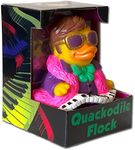 CelebriDucks Quackodile Rock - Premium Bath Toy Collectible - Rock Music Themed - Perfect Present