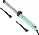 Amira Beauty Automatic Rotating Curling Iron, 1" Tourmaline Ceramic Curler Wand, Digital Display with Adjustable Temps 250-450℉, Dual Voltage and Auto 60 Minute Shut Off
