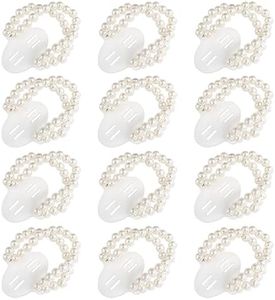 Corsage Wristlet Wrist Corsage Bracelets Elastic Pearl Bracelet for Wedding Party and prom DIY Flower Bracelet Suitable for Bride and Bridesmaid. (12pcs)