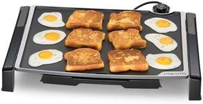 Presto XL 07073 Electric Tilt-N-fold Griddle, 19", Black