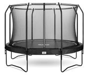 Salta 14 ft 427 cm Premium Edition Combo Trampoline (Black)