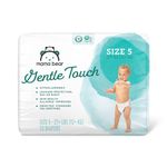 Amazon Brand - Mama Bear Gentle Touch Diapers, Hypoallergenic, Size 5, 33 Count, White