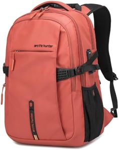 Arctic Hunter Backpack for Men Women 30L Casual Laptop Bag with 15.6-inch Laptop Pocket Water-resistant Multi-pockets Large Capacity College Daily Laptop Backpack, Orange
