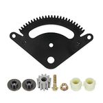 Wztepeng Steering Sector Gear Pinion Gear Repair Kit 25 Tooth Compatible with John Deere L-Series L105 L108 L110 L120 L130 G110 Sabre Scotts Sabo Mower Replace GX20052BLE GX20053 GX20054 GX21994