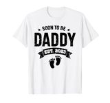 New Dad 1st Time Dad Est 2023 Promoted To Daddy 2023 Father T-Shirt