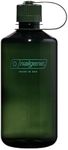 Nalgene Sustain Tritan BPA-Free Water Bottle Made with Material Derived from 50% Plastic Waste, 32 OZ, Narrow Mouth, Jade