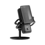 Elgato Wave:3 - Premium Studio Quality USB Condenser Microphone with Shock Mount and Pop Filter, for Streaming, Podcast, Gaming and Home Office, Free Mixer Software, Plug & Play for Mac, PC