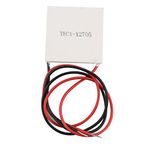 HALJIA TEC1-12705 Heatsink Thermoelectric Cooler Cooling Peltier Plate Module 12V 45W