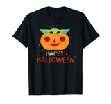 Star Wars The Mandalorian Grogu Happy Halloween T-Shirt