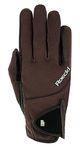 Roeckl Sports equestrian gloves MILANO WINTER, winter riding glove, mocha 8