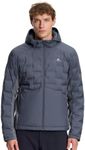 Pioneer Camp Men's 700 Fill Down Jacket Lightweight Hooded Winter Coat