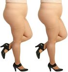 Plus Size Pantyhose for Women Soft 