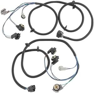 RADHLBNIU Tail Light Wiring Harness Compatible with 2003-2007 Chevy Silverado 1500 1500HD 2500HD 3500 Rear Left and Right Side Tail Lamp Wiring Harness Kit Replaces # 16531401 16531402