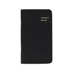 AT-A-GLANCE 2024-2025 Two Year Monthly Planner, 3-1/2" x 6", Pocket Size, Black (700240524)